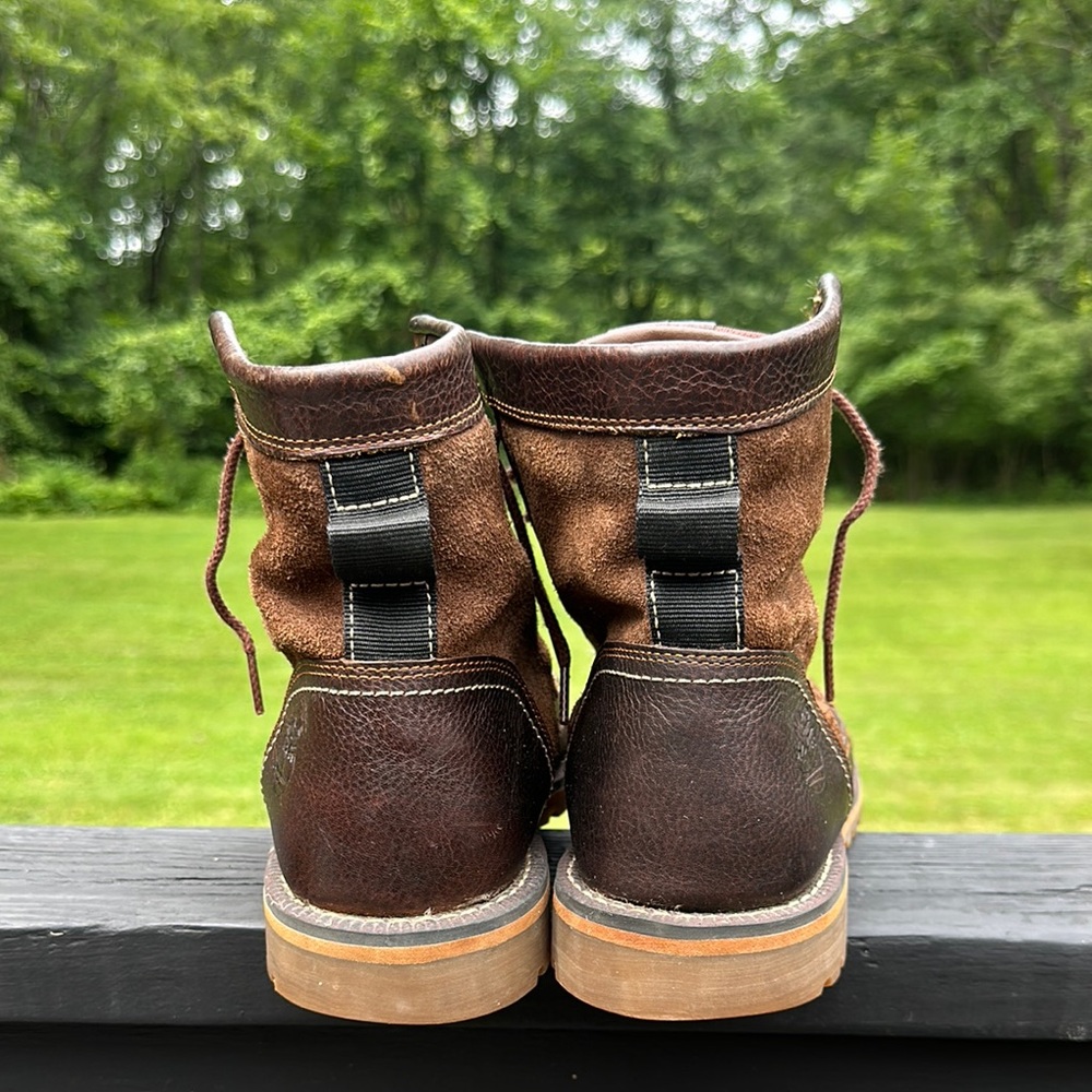 Timberland Men's Brown and Tan Leather Boots - Picture 9 of 14